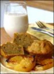 Praline Pumpkin Date Muffins
