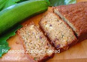 Zucchini Bread with Pineapple