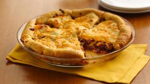 Cheeseburger Crescent Bake