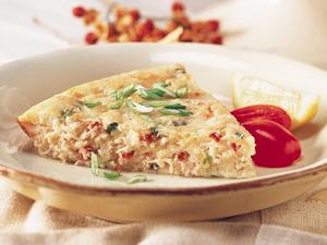 Impossible Easy Seafood Pie