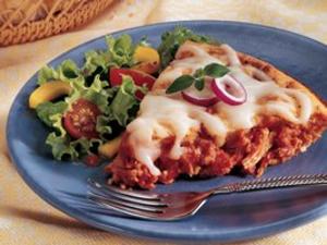 Impossibly Easy Italian Chicken Pie