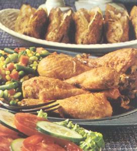 Oven Fried Chicken Drumsticks