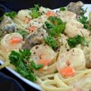 Shrimp Fettuccine Alfredo