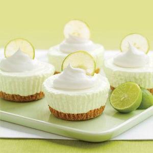 Mini Key Lime Cheesecakes
