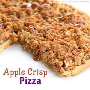 Apple Crisp Pizza