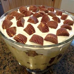 Peanut Butter Brownie Trifle