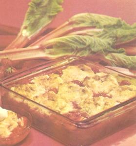 Strawberry Rhubarb Puff