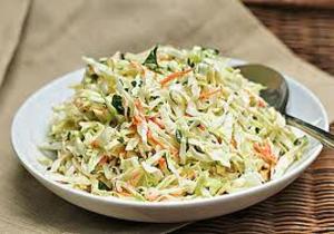 Creamy and Healthy Coleslaw