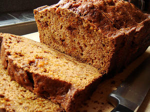 Pumpkin Cake with Chocolate Chips