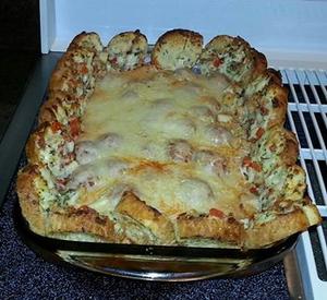 Meatball Sandwich Casserole