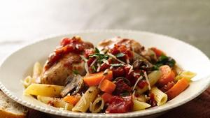 Slow Cooker Rustic Italian Chicken