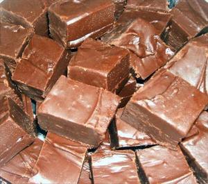 Two Minute Microwave Fudge