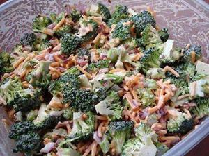 Skinny Broccoli Salad