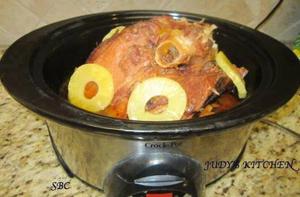 Ham Cooked in Crockpot