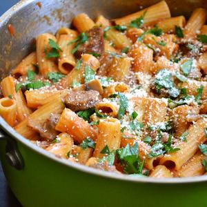 One Pot Sausage and Pasta