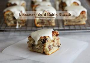 Cinnamon Swirl Raisin Bisuits