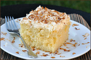 Creamy Coconut Cake