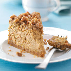 Pumpkin Walnut Cheesecake