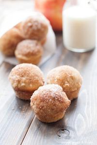 Mini Apple Donut Muffins
