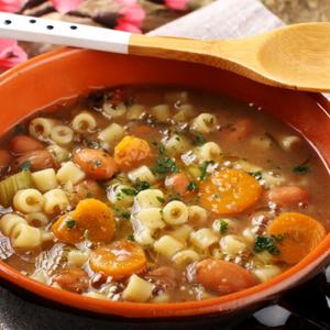 Homemade Vegetable Soup with Pasta