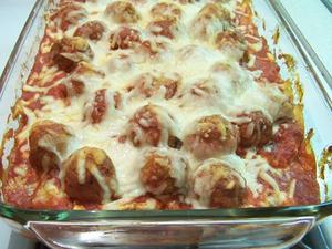 Meatball Sub Casserole