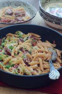 Skillet Sausage Pasta