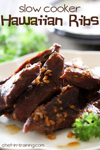 Slow Cooker Hawaiian Ribs