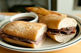 Slow Cooker Frencch Dip Roast BeefSandwich