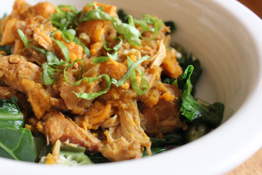 Slow Cooker Chicken, Apple &amp; Sweet Potato