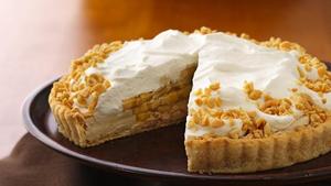 Banana Peanut Butter Cream Tart