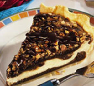 Cream Cheese Brownie Pie